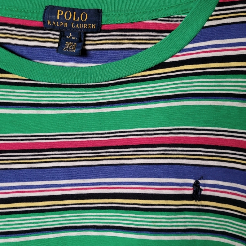 Vintage Polo Striped T-shirt